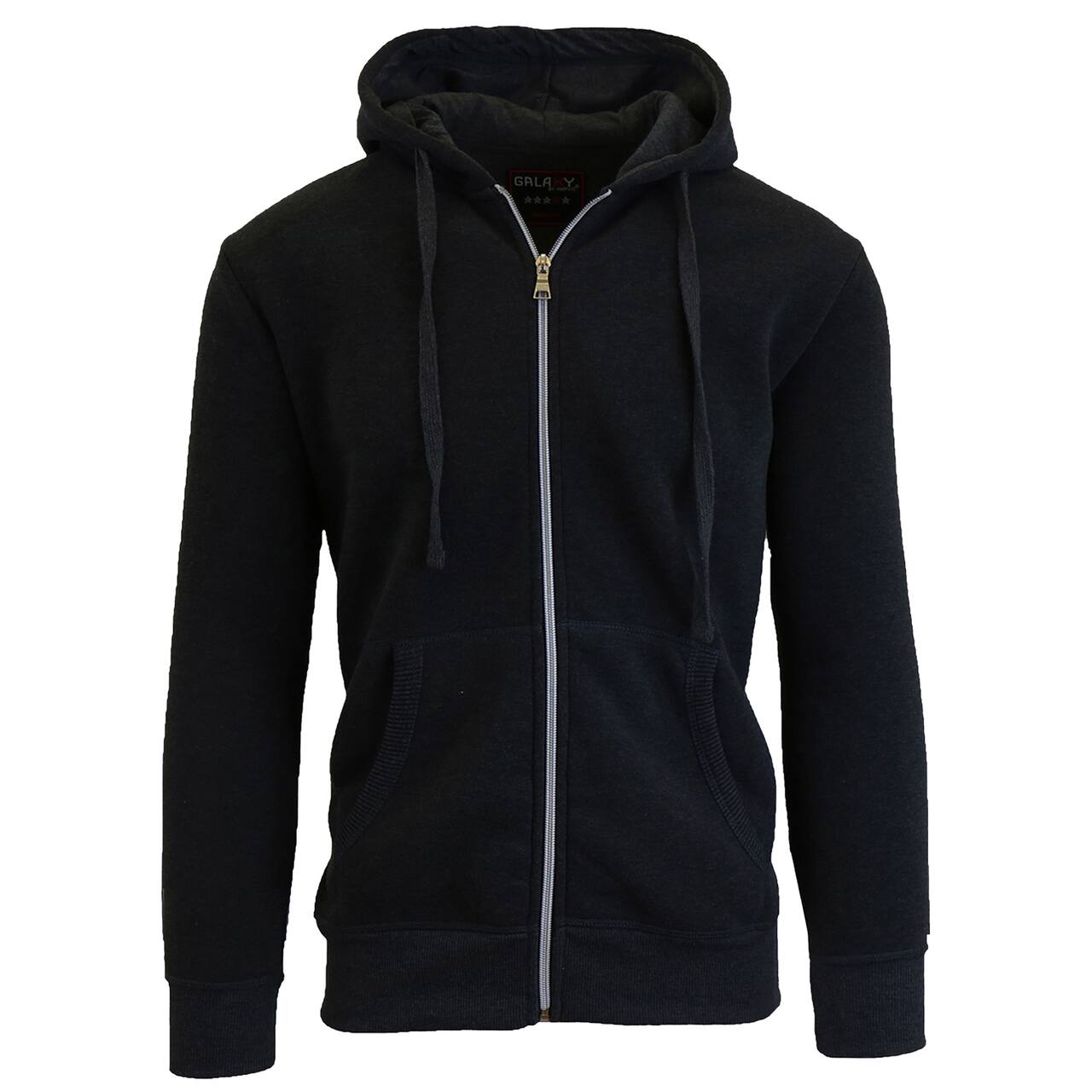 Galaxy by Harvic Boy's Fleece-Lined Zip-Up Hoodie
